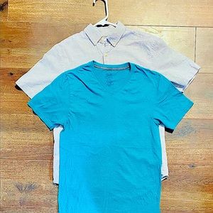 5/25$ 2 Men’s Small shirts